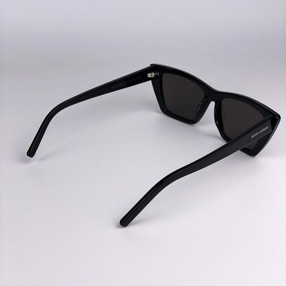 Saint Laurent SL276 MICA 001 Sunglasses Black Grey Cat Eye Women main image 9